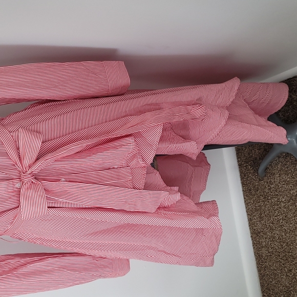 Tread Story Asymmetrical Shirt Dress (BRAN-NEW) - Picture 4 of 12